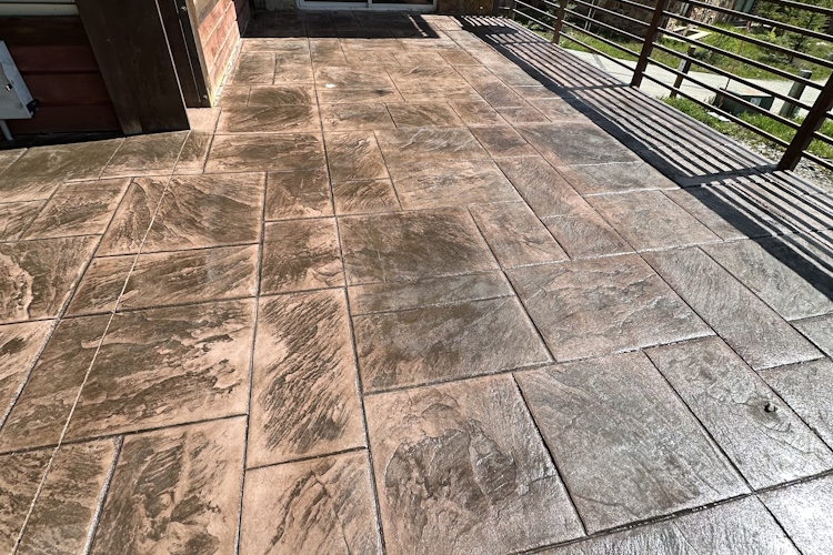 Aspen Co stamped concrete and patio builders